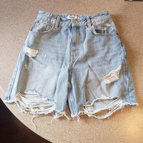 Pull&Bear Pants - Pull&bear denim shorts